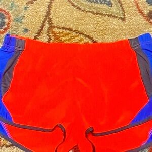Soffe Women's Athletic Shorts - Red and Blue